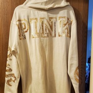 Vs pink bling hoodie